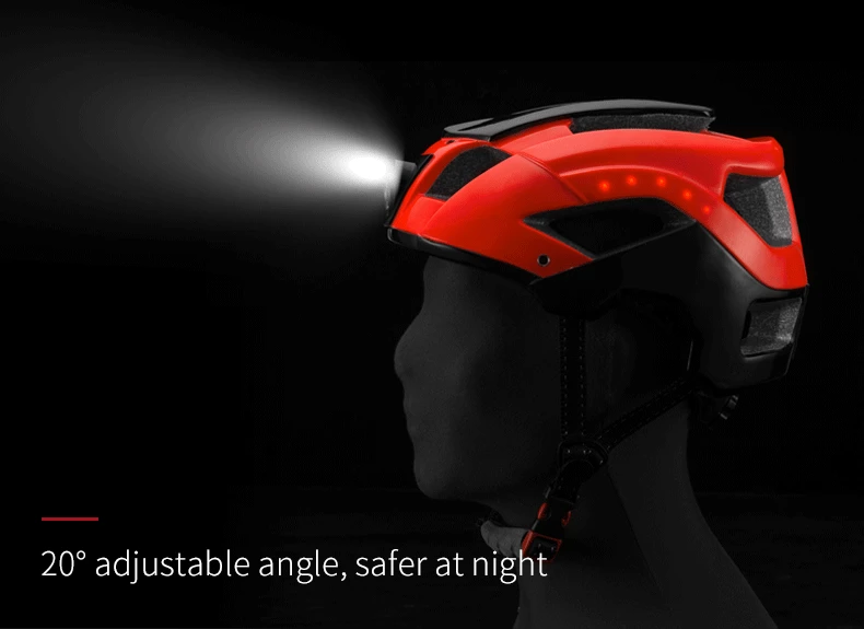 ROCKBROS велосипедный светильник, шлем с внутренней формовкой, велосипедный налобный фонарь, велосипедный шлем, Спортивная безопасность для мужчин и женщин, велосипедный шлем для горного велосипеда