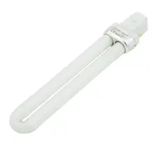 Профессиональная 1 шт 9 Вт/12 Вт лампа для ногтей УФ-лампа Сушилка для ногтей сушка лака для ногтей маникюрная гелевая лампа u-образная Замена УФ-ламп