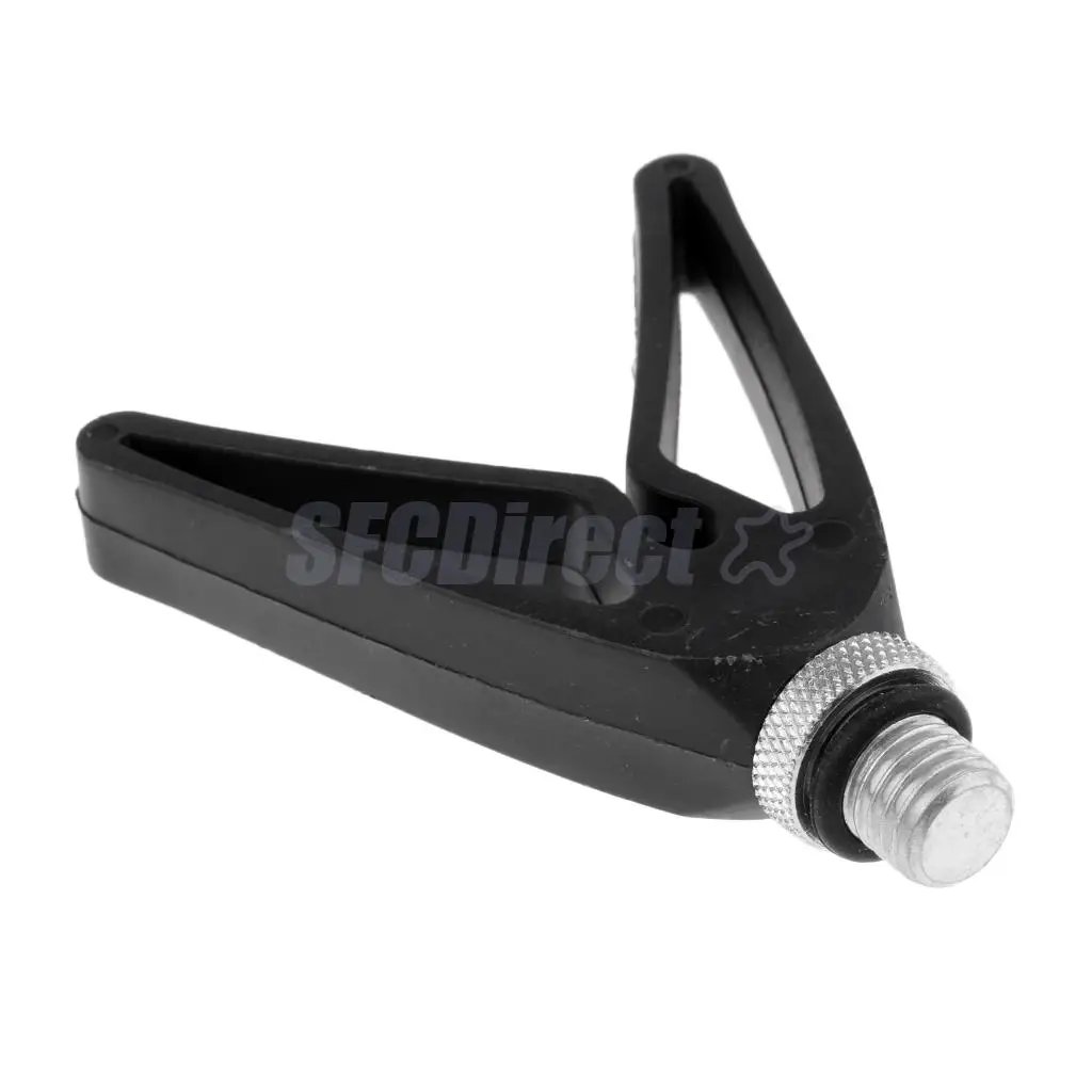 Plastic Fishing Rod Stent Rest V head Fising Grip M3/8 Thread Connector for Carp Fishing, 6 Models