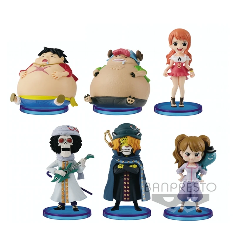 

WSTXBD Original BANPRESTO One Piece OP WCF Luffy Nami Figure Brinquedos Toys Figurals Big Mum ver.01