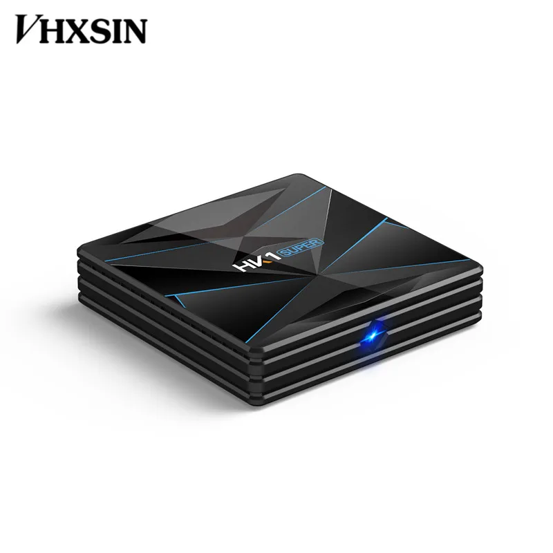 ТВ приставка VHXSIN HK1 SUPER TV Box 4 Гб 128 ГБ Android 9 0 bt 2 4G/Φ Wi Fi 4k телеприставка|ТВ-приставки и