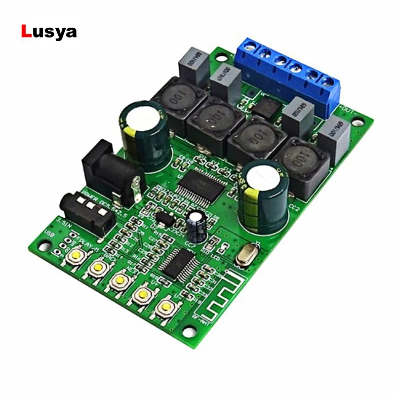 TPA3118D2 Bluetooth 5.0 Digital Amplifier Board Amplificador Dual Channel Audio Amplifiers Plate Amplificador 2*30W T0131 TPA3118D2 Bluetooth 5.0 Digital Amplifier Board Amplificador Dual Channel Audio Amplifiers Plate Amplificador 2*30W T0131