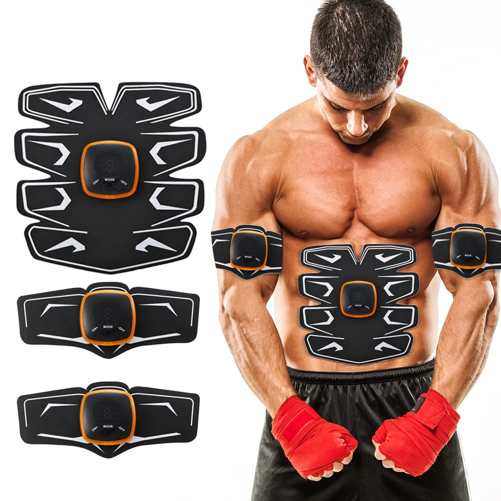 Günstig Vibration Bauch Muskel Trainer Körper Abnehmen Maschine Fett Brennen Fitness Massage Bauch Bein Arm Übung Workout Ausrüstung