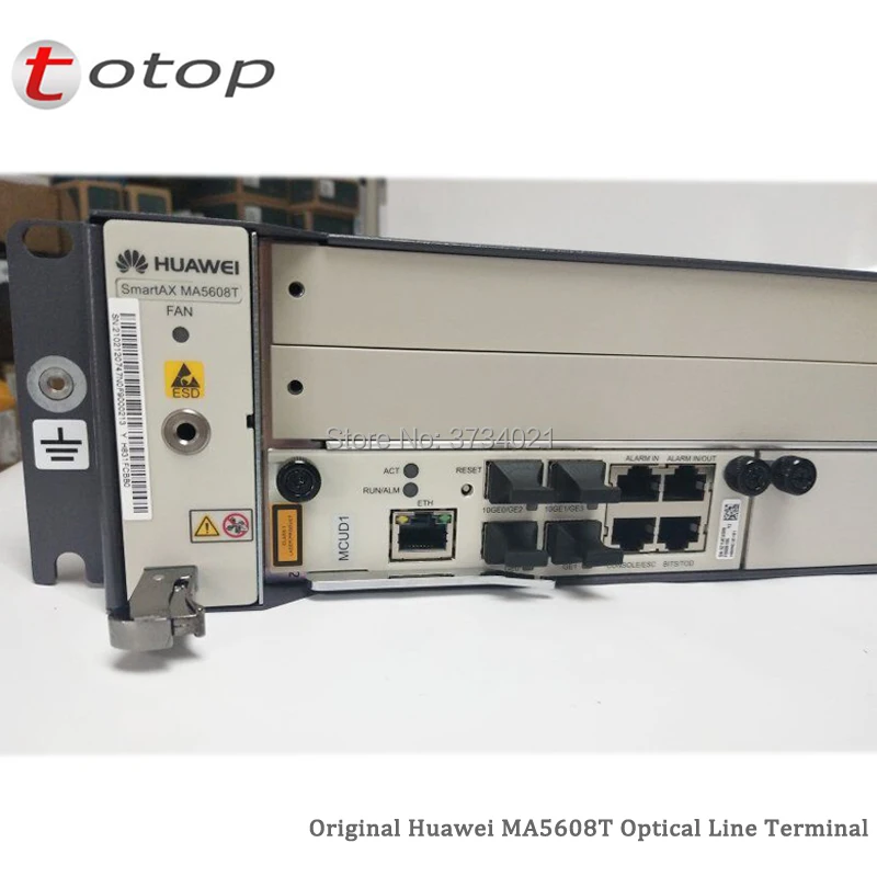 Оригинальный huawei 2U высота MA5608T GPON OLT с 1 * MCUD 1G плата управления + MPWD AC мощность мини