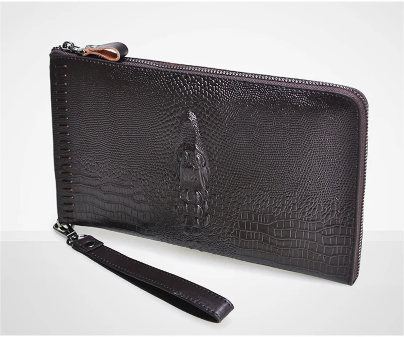 

The elderly head layer of leather handbags soft leather wallet clutch bag man bag men's business casual leather hand bag