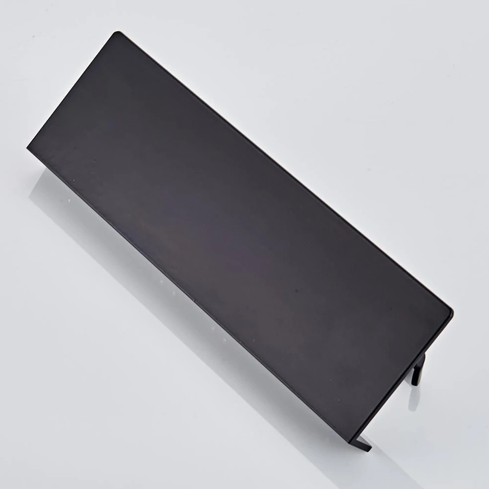 

Wall Mount Organizer Towel Toilet Paper Holder Multifunction Aluminum Alloy Storage Rustproof Double Layer Space Saving Shelf