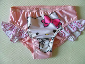 

Wholesale Girls cat swimsuit Swim Briefs Swimwear for children beach wear bathing suit summer UPF 50+ WH38
