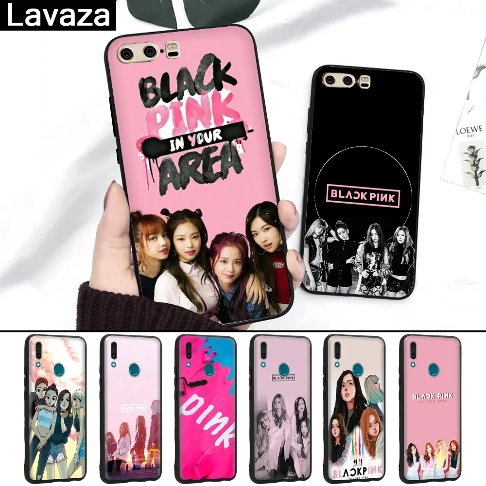 

Lavaza BLACK PINK BLACKPINK kpop collage Silicone Case for Huawei P8 Lite 2015 2017 P9 2016 Mini P10 P20 Pro P Smart 2019