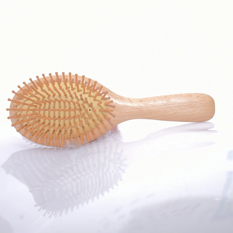Fashion hairbrush SY15D5 Wooden Combs Paddle Brush Wooden Hair Care Spa Massage Antistatic Comb high quality