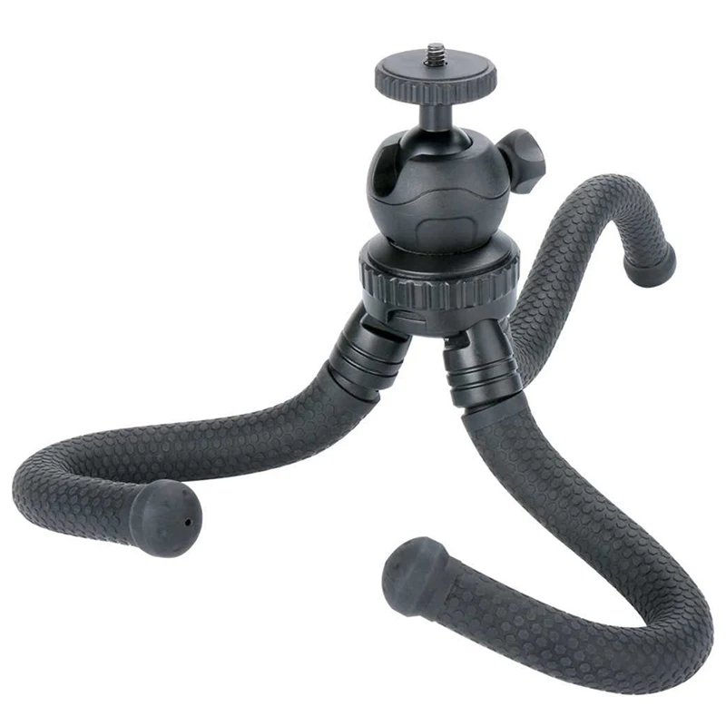 

Flexible Portable Phone Tripod Adjustable Camera Stand Holder and Universal Clip 360 Rotating For iPhone Android Sports Camera