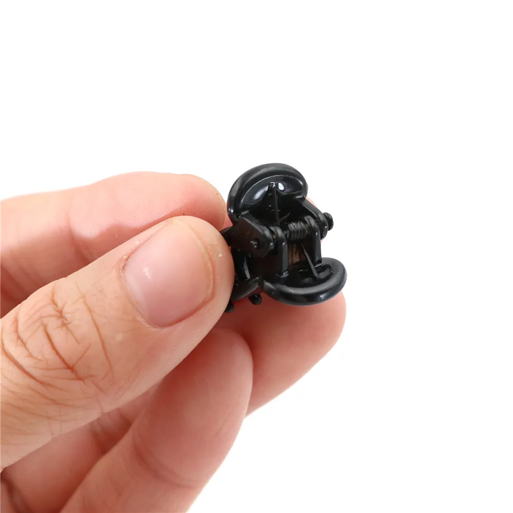 12pcs Small Plastic Hair Clips Claws Mini Clamps Fashion Girls Crab Hair Claw Gifts Hot