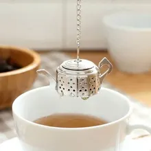 1 шт. корпус робота в форме птиц практичный чайный сито для заварки из нержавеющей стали фильтр сито свободная пряность для чая кухонные аксессуары