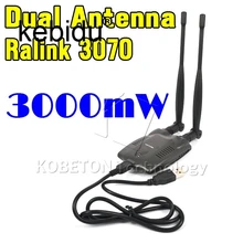 Kebidu N9100 Beini бесплатный интернет USB беспроводная сетевая карта Wifi адаптер высокой мощности 3000 МВт двойная omni антенна Wifi декодер