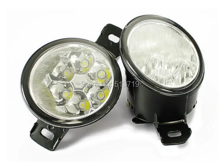 

LED Fog Light For Qashqai X-Trail, LED Fog Lamp Super Bright Daytime Running Light DRL Free shipping