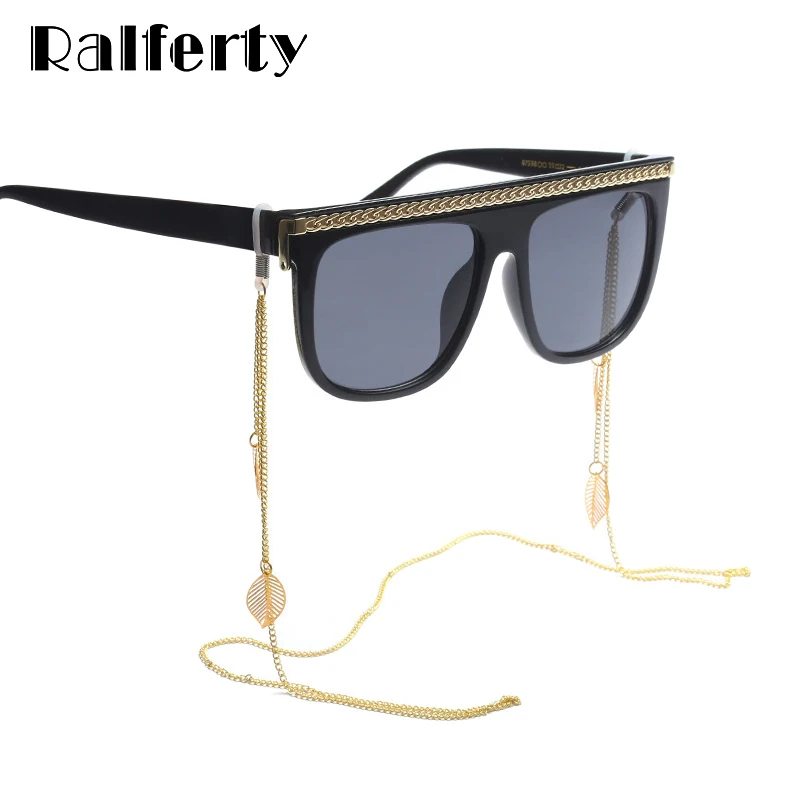 Ralferty стильные солнцезащитные цепочка для очков из золотистого металла солнцезащитные очки аксессуары Куерда gafas landyard ожерелье для Для женщин