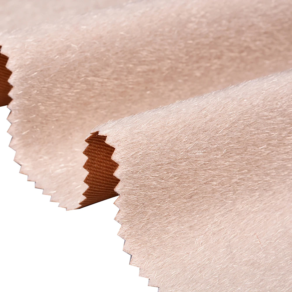 29x21cm Mink Hair Fake Leather Fabric Faux Leather Sheet for Jewelry