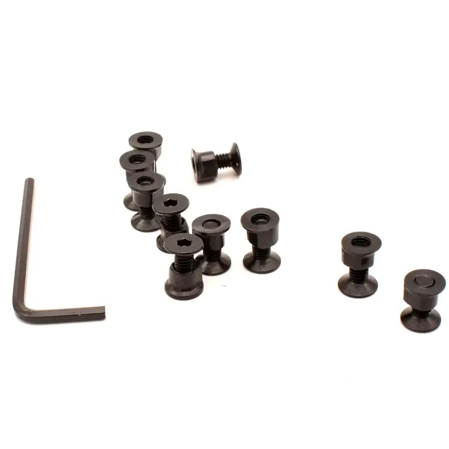 

10 Pack KeyMod Screw and Nut Replacement Set for Keymod Rail Sections