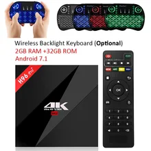 H96 Pro + ТВ Box Amlogic S912 3 ГБ 32 ГБ Octa core Android OS 7.1 BT 4.1 2.4 ГГц + 5.0 ГГц Wi-Fi Мини-ПК Media Player Smart Декодер каналов кабельного телевидения