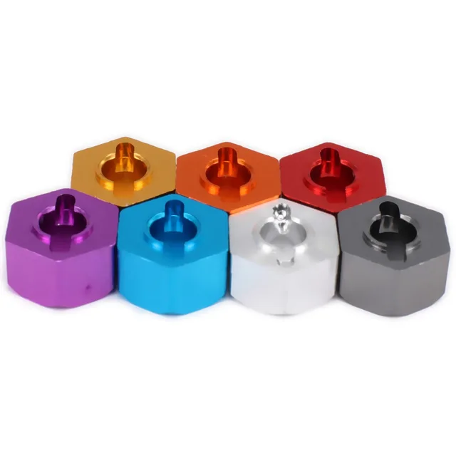 Special Price 4pcs M12 12mm Drive Wheel Hub Hex Adapter for 1/10 RC Model Car buggy truck upgraded Parts HSP Axial HPI Traxxas Himoto 7mm