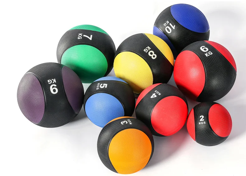 Твердый резиновый мяч для восстановления живота, тренировочный медицинский мяч, Гравитационный мяч, мяч для фитнеса