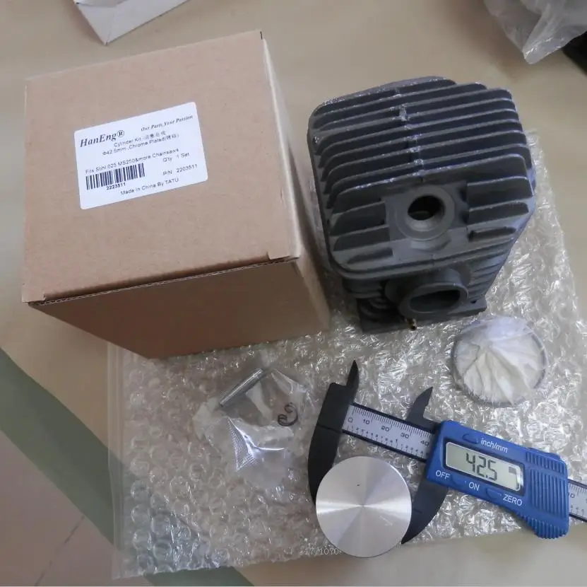 42.5MM CYLINDER KIT STIHL 025 MS250 1