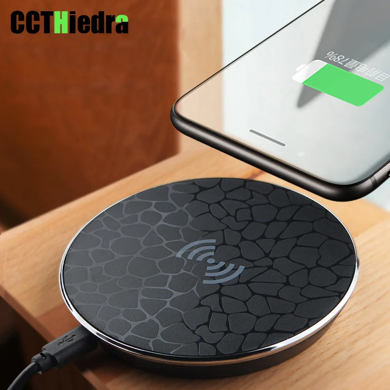 

Qi Wireless Charger Desktop Mat For iPhone 8 X 8 Plus Direct Wireless Phone Charger dapter Dock For Apple iPhone XR XS MAX XS
