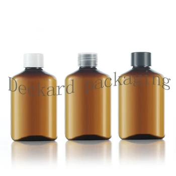 

50pcs/lot 125ml Plastic Bottles with Screw Cap Shampoo Sub-bottling,Essence Oil or Liquid Lotion Case Empty Container
