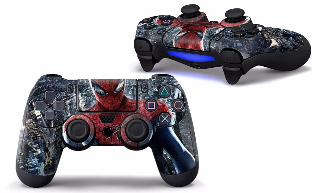 "Человек-паук" дизайнерская наклейка для кожи для PS4 наклейка на контроллер для Playstation4