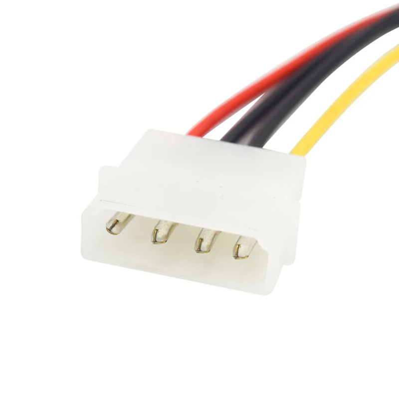 Блок питания для компьютера 14 дюймов 12 В/5 В 4 контакта IDE Molex|power extension cable|power supply