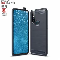 Hatoly для Capas vivo V15 чехол vivo S1 прочный армированный чехол для телефона из мягкой TPU щеткой Rugger силиконовый чехол для мобильного телефона чехол