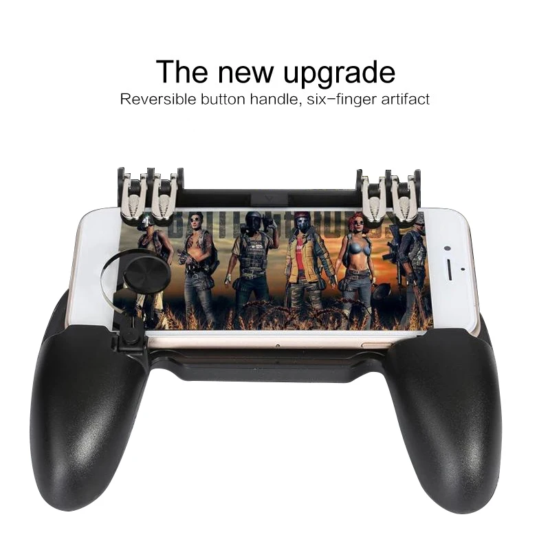 

Metal L1 R1 W20 PUBG Mobile Gamepad Joystick Trigger Game Shooter Controller for iPhone Android Phone Mobile Gaming Gamepad