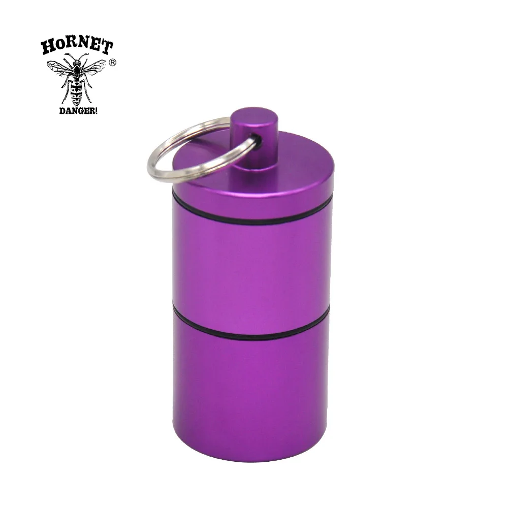 HORNET Stash Jar-герметичный, устойчивый к запаху алюминиевый контейнер для специй с 2 слоями, чехол для табака "вы можете собрать его самостоятельно"