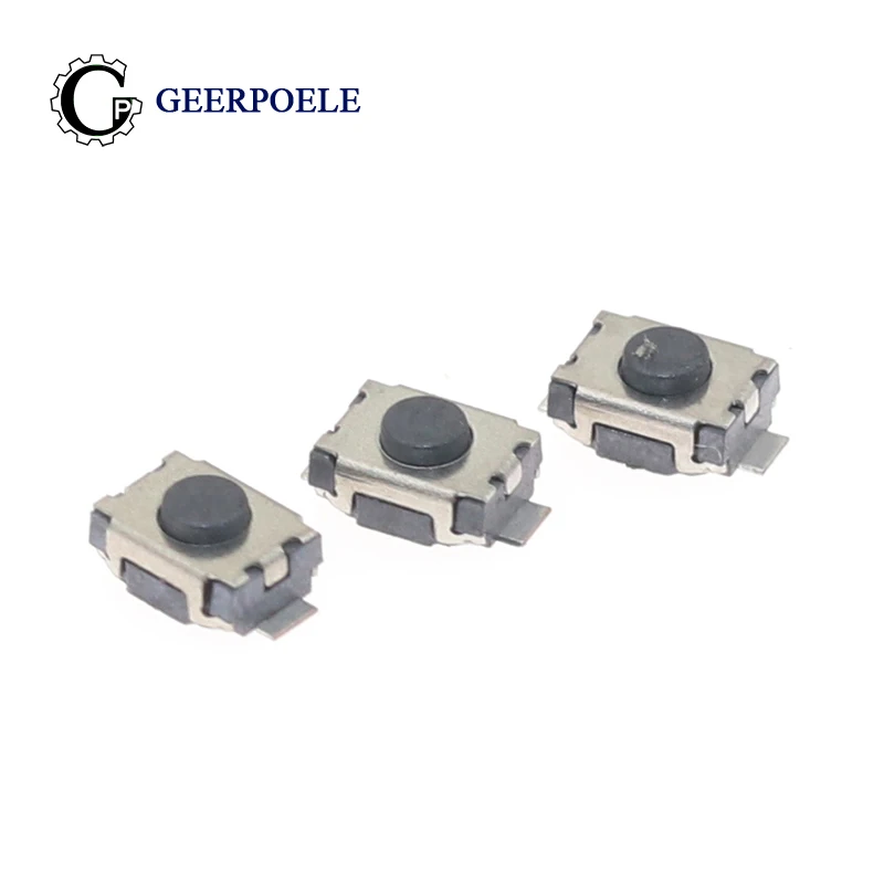 

3*4*2H 2P/4P 12V 0.05A Push Button Switch Metal Tactile Micro Tact Touch Switch