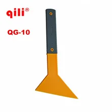 QILI QG-10 желтый длинная ручка 31*15 см Виниловая пленка скребок липкое покрытие для автомобилей инструмент удаление лопаты оконная пленка Ракель