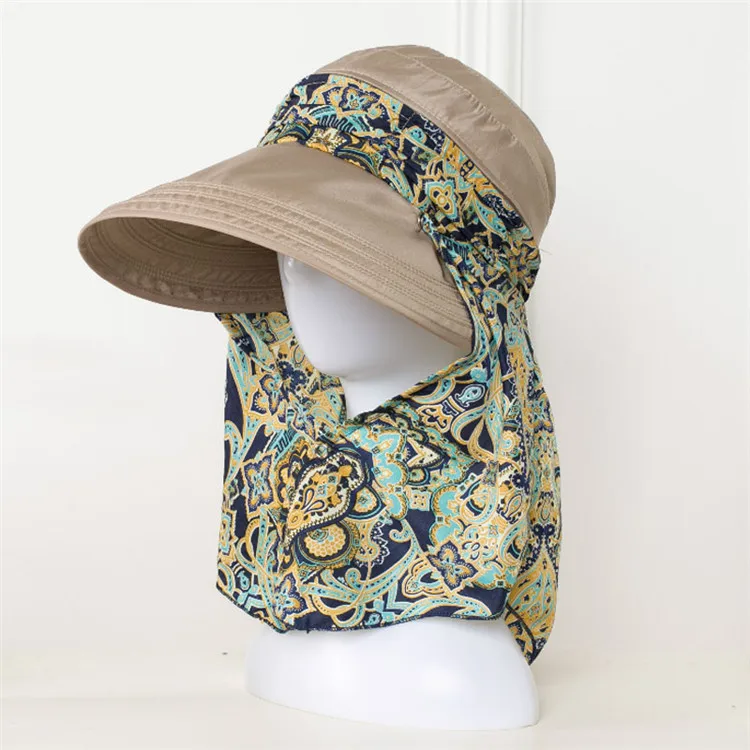 

[AETRENDS] Ladies Hats Wide Brim Sun Hat Women UV Protection Summer Cap Floral Design Beach Hats Z-5154