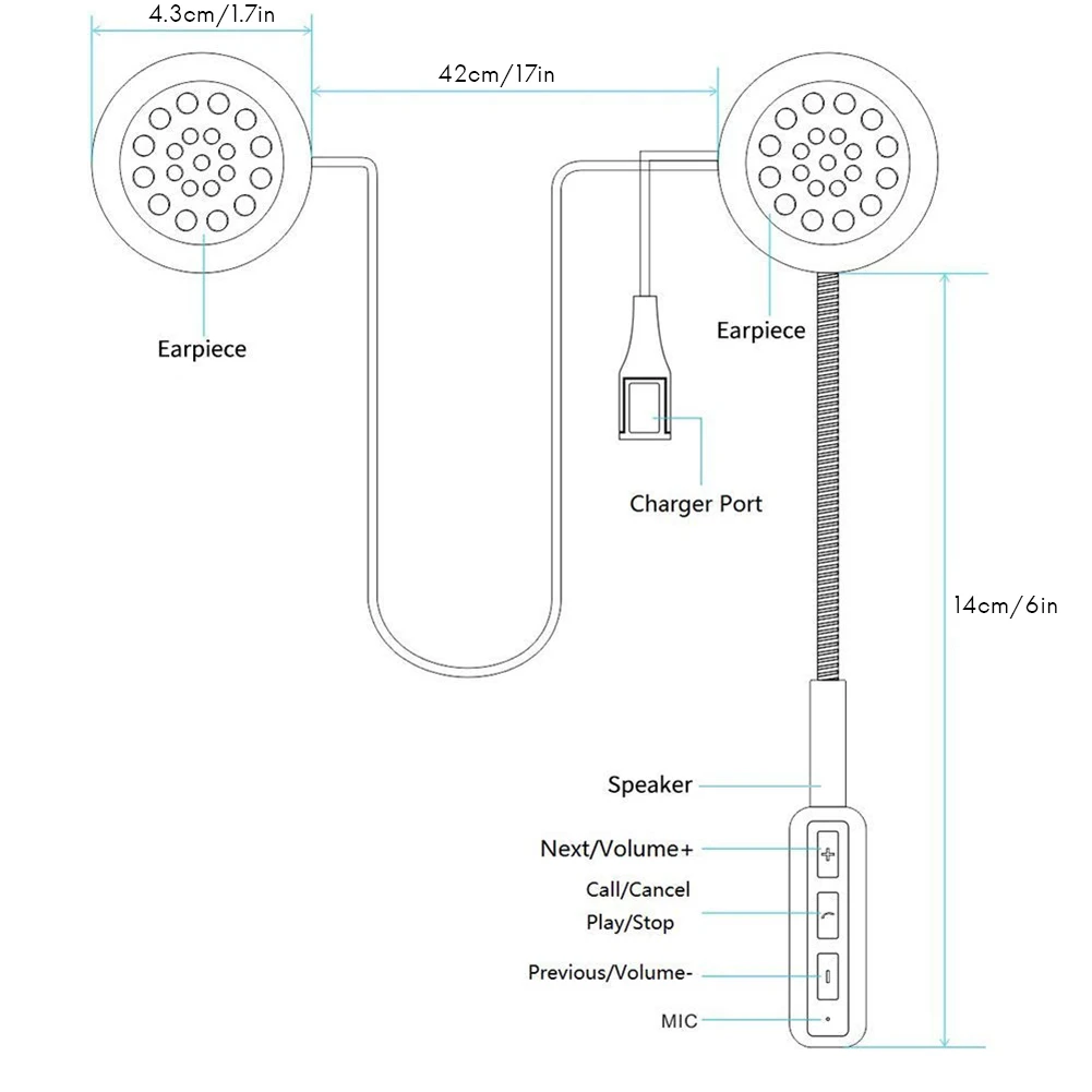 3,7 V/180mA Беспроводной MH02 шлем для мотоцикла мопеда Беспроводной Bluetooth4.1 гарнитура наушники мотоциклетный шлем наушники