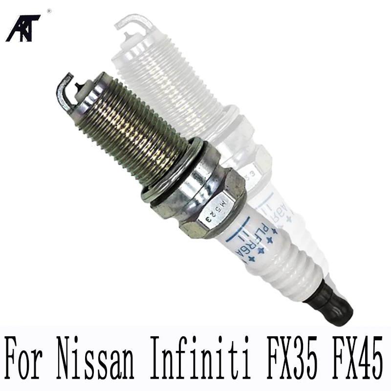 

4PCS PLFR5A11 PLFR6A11 Car Styling Spark Plug 22401 5M016 For Nissan Infiniti FX35 FX45 OEM# PLFR5A-11 22401-5M015 22401-5M016