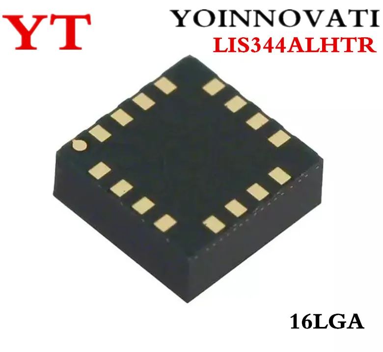 10 шт./лот LIS344ALHTR LIS344ALH 34AH акселерометр 2-6G Аналоговый 16LGA лучшее качество |