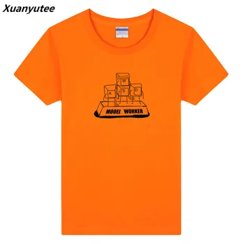 

Xuanyutee Geeks Programmer Game T shirt Homme Flock Printed Model Worker O-neck Cotton Short Sleeved Summer Big Yard T-shirt Men