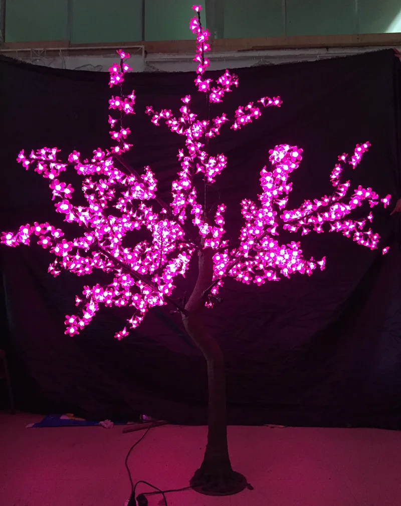 Pink led flower tree light/led cherry blossom flower treein Holiday Lighting from Lights