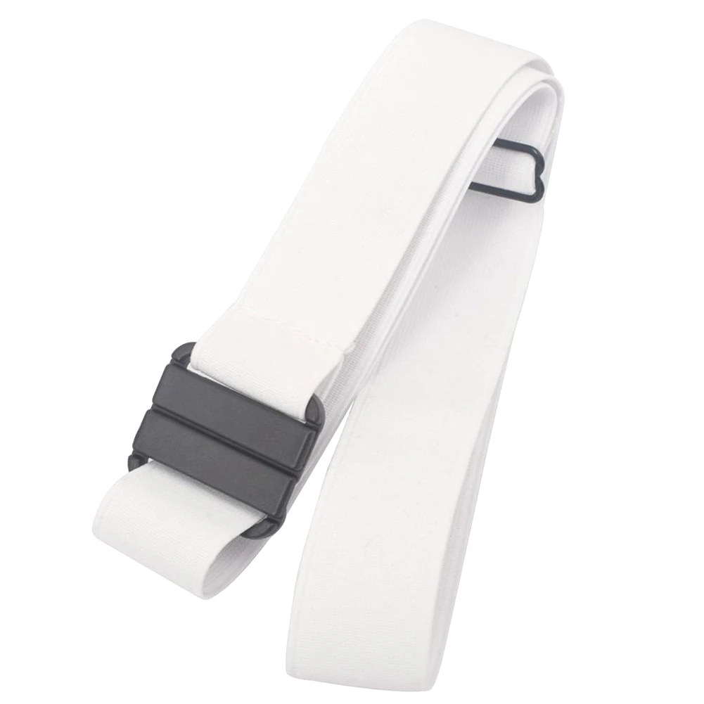 

New Men Women Waist Band Easy Use Invisible Buckle Adjustable Accessories Flexible Stretch Fitness Belt Casual Waist Band