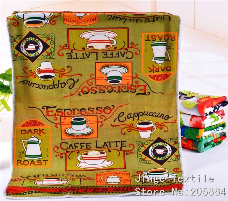 MICROFIBER PRINTED KITCHEN TOWELS (5)