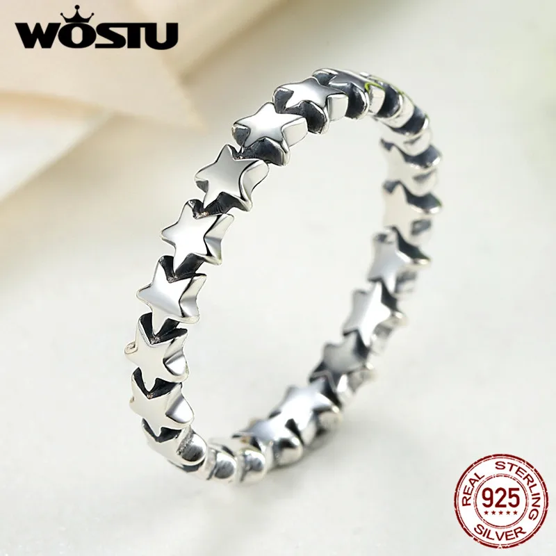 Prix pour Nouveau Réel 925 Sterling Silver Star Piste Du Parti Empilables Anneaux Pour Femmes Femelle D'origine Fine Jewelry Cadeau FB7151 Prix pour Nouveau Réel 925 Sterling Silver Star Piste Du Parti Empilables Anneaux Pour Femmes Femelle D'origine Fine Jewelry Cadeau FB7151