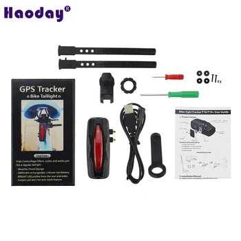 

Anti-theft GPS Tracker T19 for Bike Bicycle 2600mAh Rechargeable Battery IPX7 Waterproof Tracker Locator for City Bike