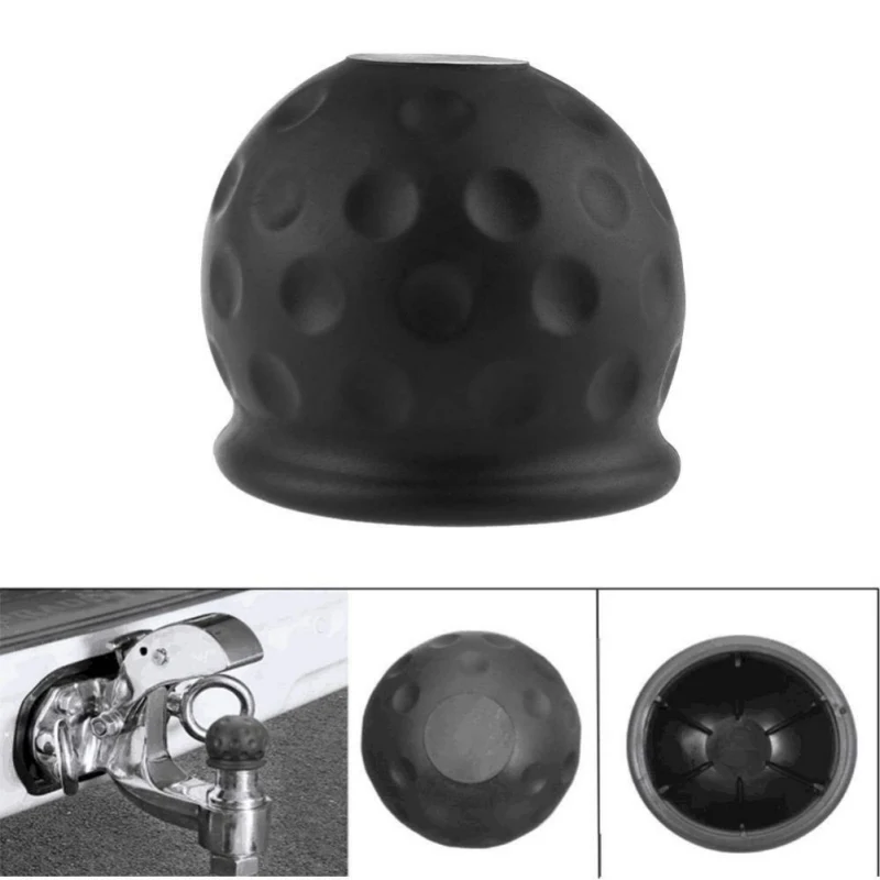 

Newest Universal 50mm Tow Bar Ball Cover Cap Towing Hitch Caravan Trailer Protect