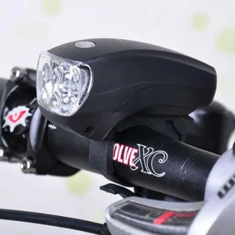 

Cycling Bike Bicycle Super Bright 5 LED Front Head Light Lamp Flashlight 3 modes