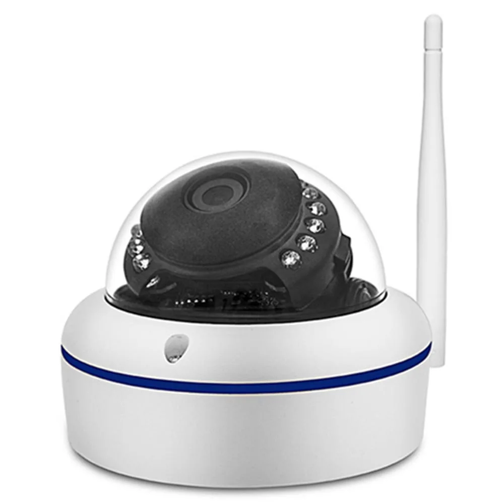 

1Megapixel 1/3" AR10633 WDR CMOS vandalproof HD wireless motion alarm IR night light onvif P2P IP wifi security camera