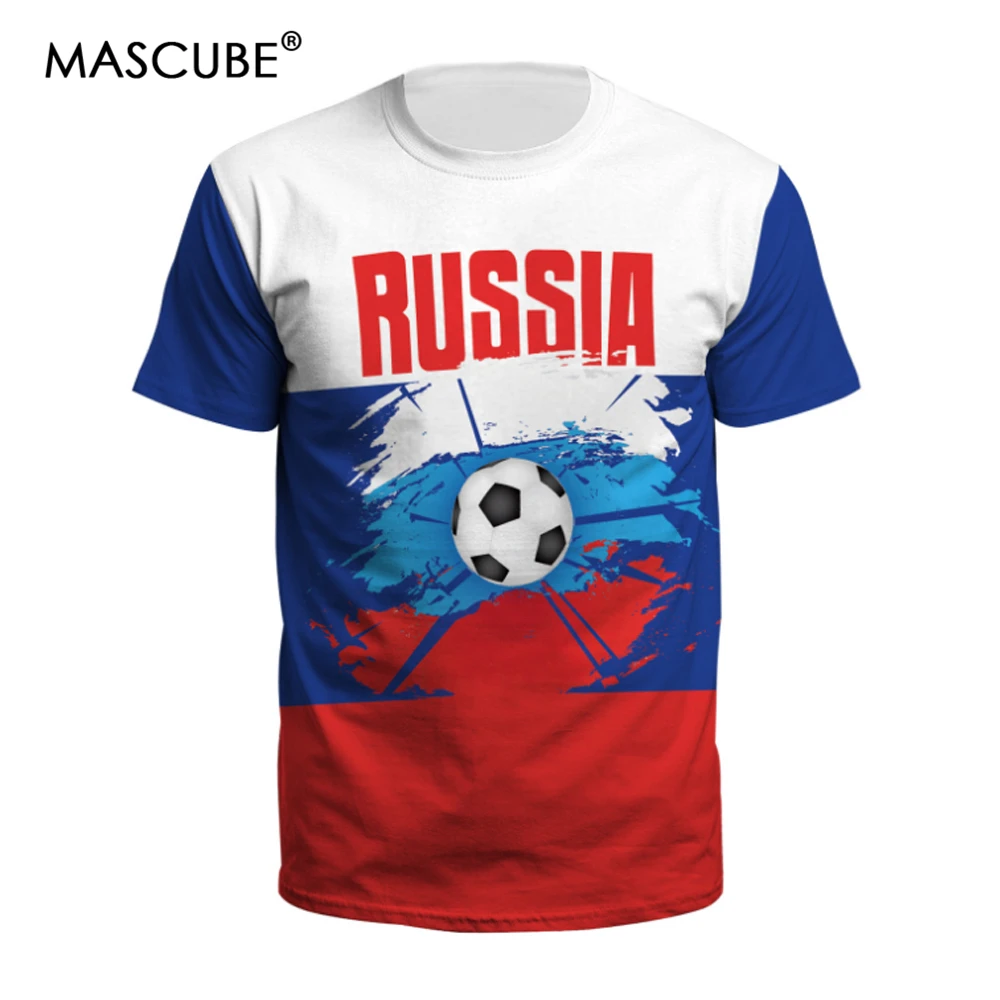 Download MASCUBE Portugal Team 2018 Soccer Cup Tops For Men Tshirts ...