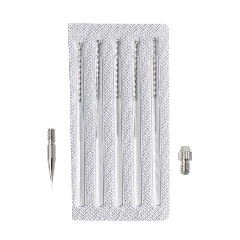 

1 Set High Quality Steel Face Needle Laser Freckle Skin Removal Needle Facing Wart Mole Removal Dark Tattoo Sticker
