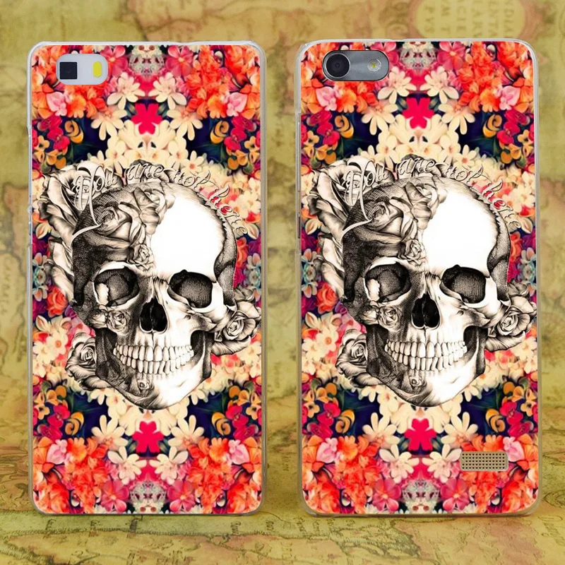 E1935 You Are Not Here Transparent Hard Thin Skin Case Cover For Huawei P 6 7 8 9 Lite Plus Honor 4C 4X G7 |
